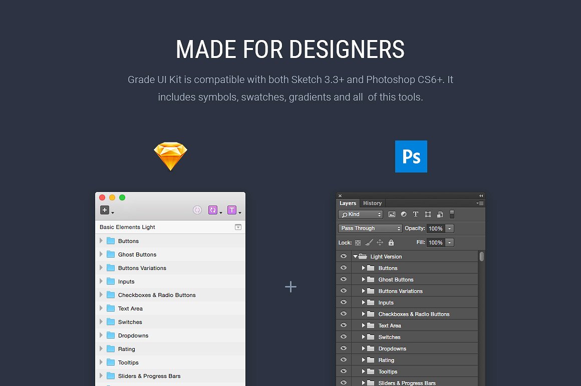 Grade UI Kit